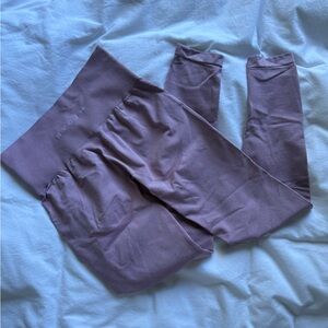 NVGTN pink contour leggings small